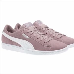 PUMA ladies vikky suede shoe elderberry (purple)